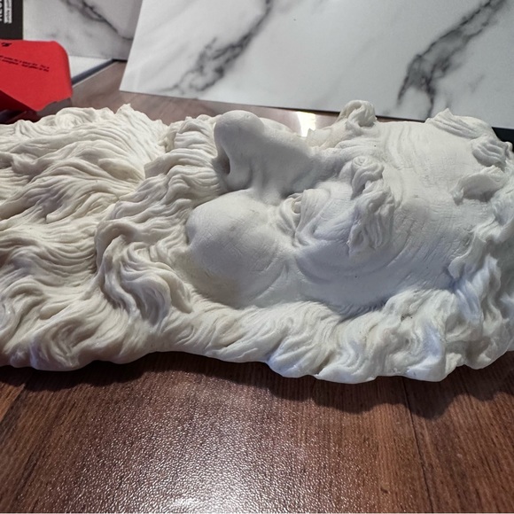 Paint yourself Old world santa plaque ready to paint with hook - Picture 5 of 5